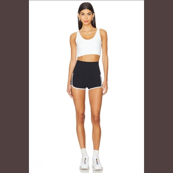 Free People Movement Black Island Time Short size Small NWOT - Picture 3 of 9